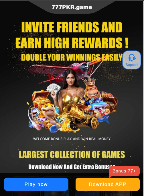 777 PKR Game download poster screenshot for 777PKR Game APK with rewards and cashout message